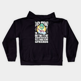 DUCK HUNTING: Duck Hunting Time Kids Hoodie